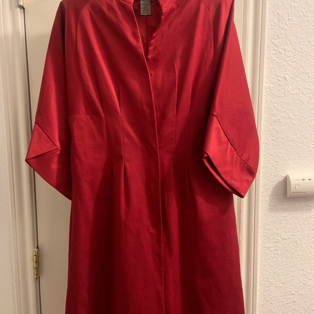Vertigo Paris Vibrant Red Mini Dress